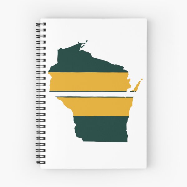 Item preview, Wisconsin Shape with Packers Colors designed and sold by kathrynmstein.