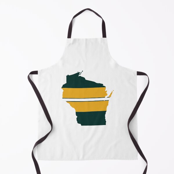 Item preview, Wisconsin Shape with Packers Colors designed and sold by kathrynmstein.
