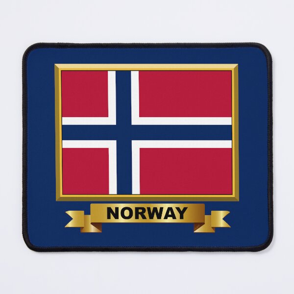 Item preview, NORWEGIAN Flag Gifts, Masks, Stickers & Products (N) designed and sold by mpodger.