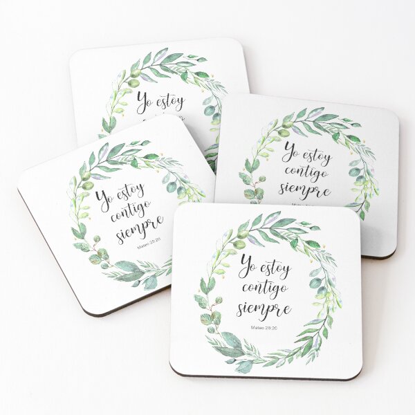Item preview, Yo estoy contigo siempre - Bible verse, Mateo 28:20 designed and sold by latiendadearyam.