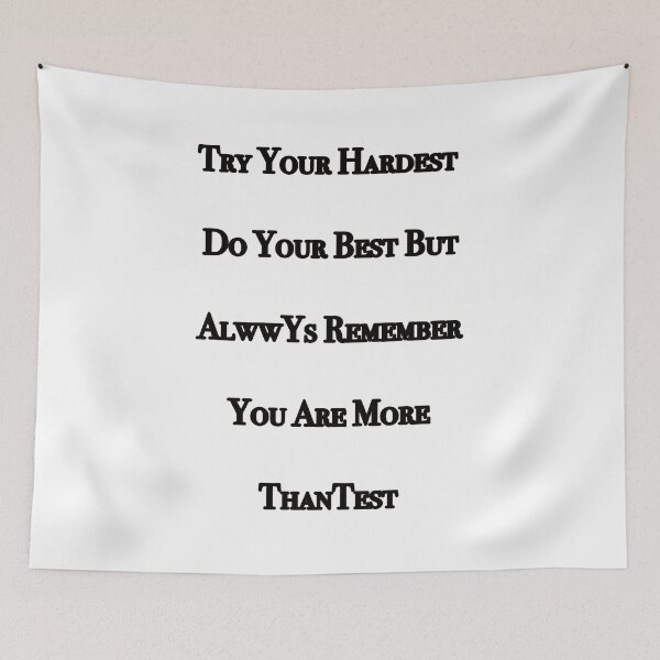 Item preview, Try Hardest Do Your Best But Always Remember You Are More Than A-Graduate Quotes  designed and sold by NEW-YORK-STYLE.