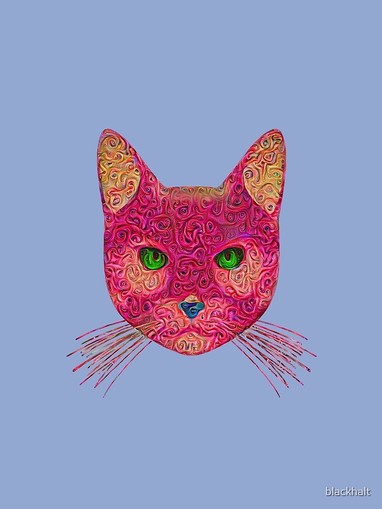 Rose Hungry Cat by blackhalt