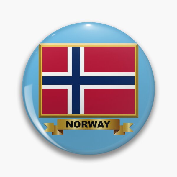 Item preview, NORWEGIAN Flag Gifts, Masks, Stickers & Products (N) designed and sold by mpodger.