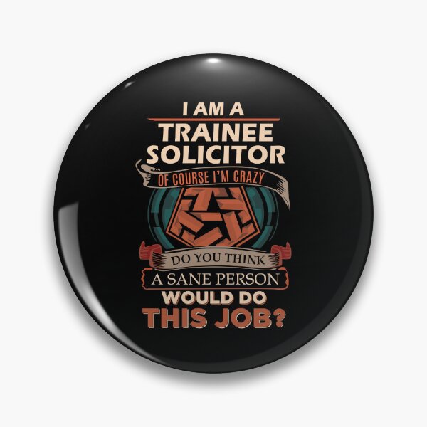 Item preview, Trainee Solicitor T Shirt - Sane Person Gift Item Tee designed and sold by watkinsmat.