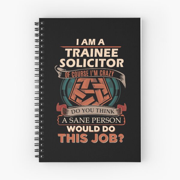 Item preview, Trainee Solicitor T Shirt - Sane Person Gift Item Tee designed and sold by watkinsmat.