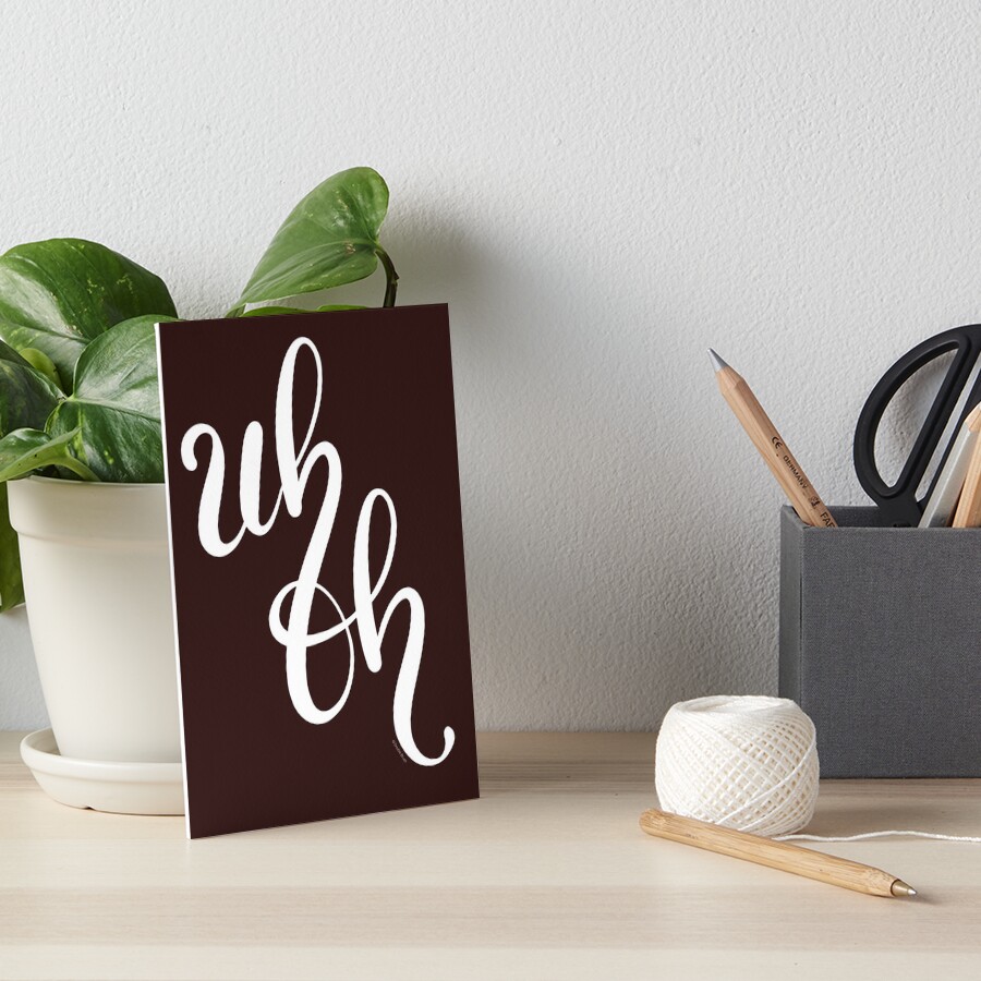 Item preview, Art Board Print designed and sold by DoubleBrush.