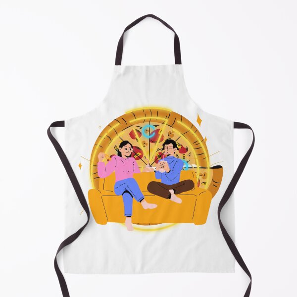 Item preview, Boy and Girl eating a pizza designed and sold by Yugster24.