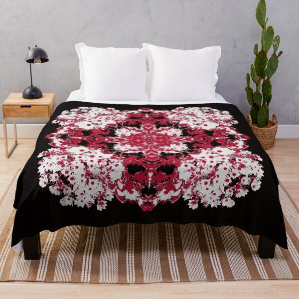Item preview, Red Floral Design by Adelaide artist Avril Thomas at Magpie Springs designed and sold by MagpieSprings.