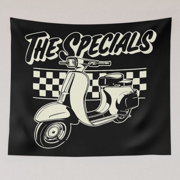 Item preview, The Specials Mods Scooter designed and sold by fooleywaltrs.