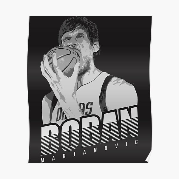 Boban Marjanovic Basketball Design Poster Rockets - Boban Marjanovic -  Posters and Art Prints