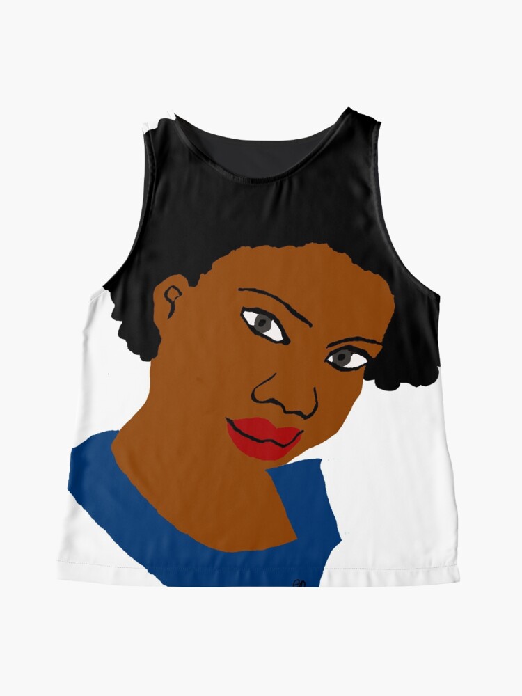 Alternate view of Love Your Beautiful Afro Natural Hair Tee Sleeveless Top