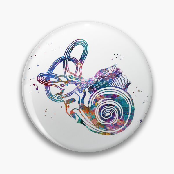 Item preview, Ear Anatomy Cochlea and Semicircular Canals designed and sold by EvasDreams.