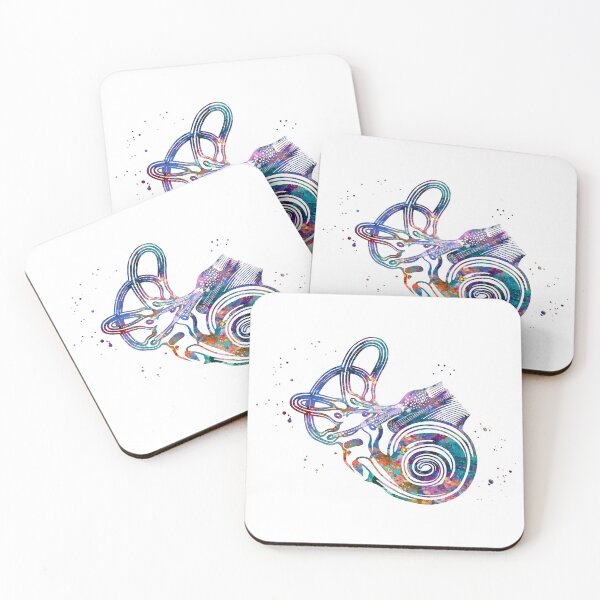 Item preview, Ear Anatomy Cochlea and Semicircular Canals designed and sold by EvasDreams.