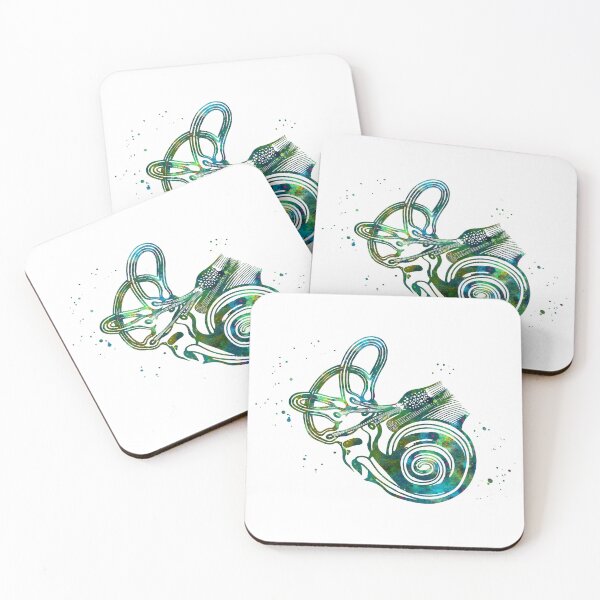 Item preview, Ear Anatomy Cochlea and Semicircular Canals designed and sold by EvasDreams.