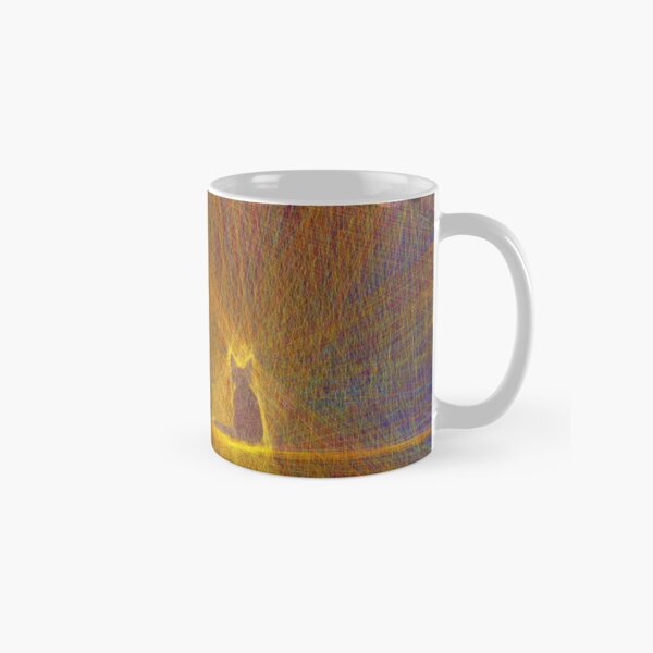 Cat on the roof Classic Mug