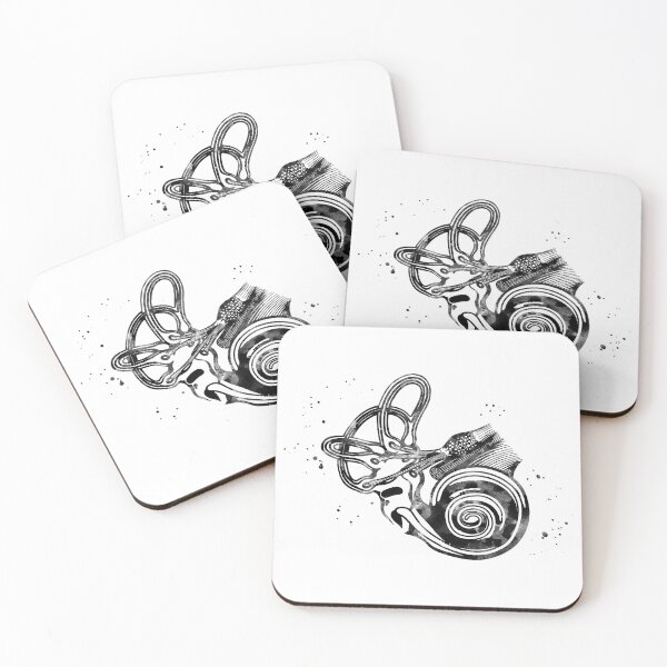 Item preview, Ear Anatomy Cochlea and Semicircular Canals designed and sold by EvasDreams.