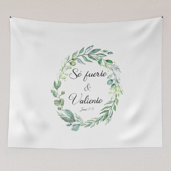 Item preview, Josué 1:9, Spanish Bible Verse designed and sold by latiendadearyam.