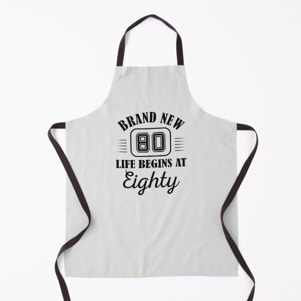 Item preview, Life Begins At 80 | 80 years old | 80th Birthday 1942 Gift Funny Brand New Eighty designed and sold by JooArtPrints  ★★★★★.