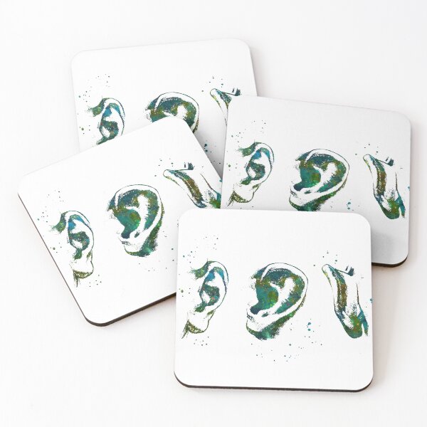 Item preview, Ear Anatomy Front, Side and Back View designed and sold by EvasDreams.