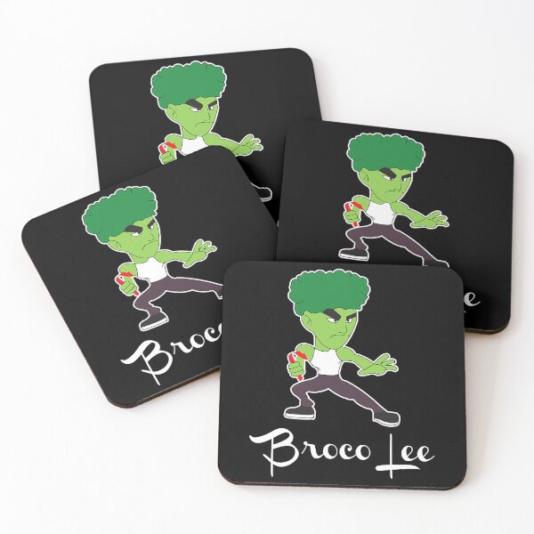Item preview, Broco Lee - Funny Vegetarian Martial Arts T-Shirt designed and sold by AnthonyMata.