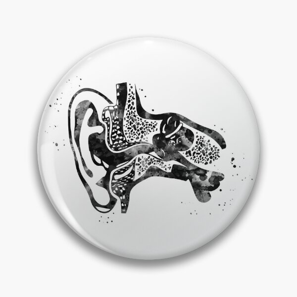 Item preview, Ear Canal Anatomy Cross Section designed and sold by EvasDreams.