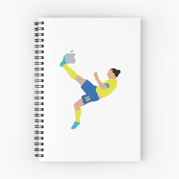 Item preview, Zlatan Ibrahimovic Kicking an Apple designed and sold by ZackZiegler.
