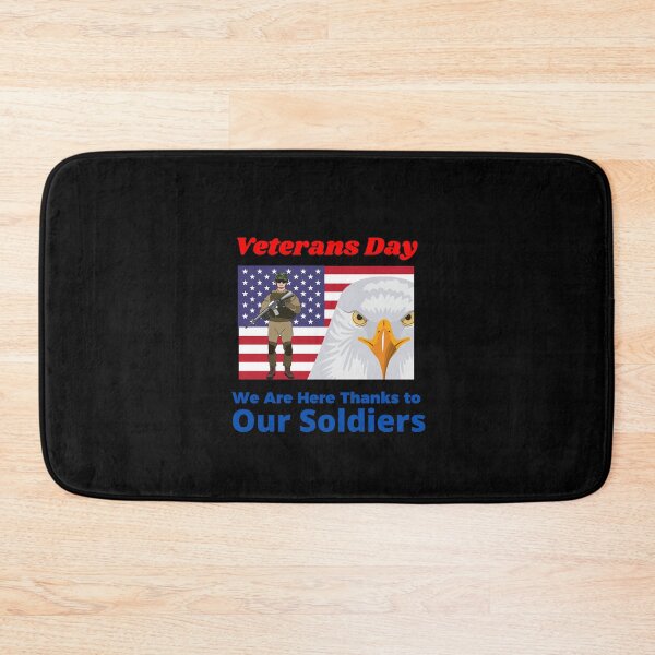 Item preview, Veterans Day We Are Here Thanks to Our Soldiers designed and sold by teewearstyle.