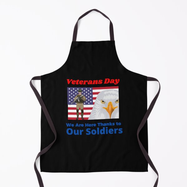 Item preview, Veterans Day We Are Here Thanks to Our Soldiers designed and sold by teewearstyle.