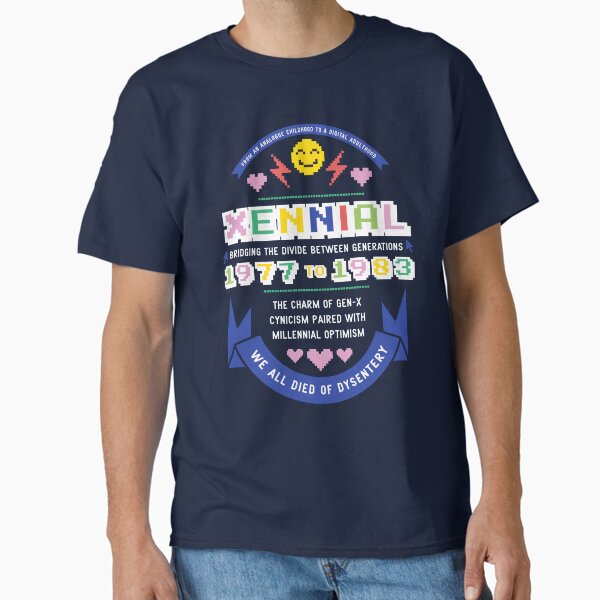 Item preview, Xennial Crest designed and sold by machmigo.
