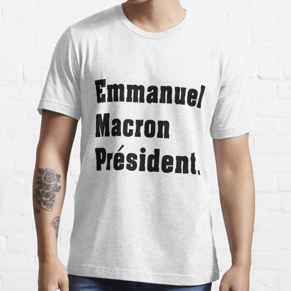 Emmanuel Macron T-shirt essentiel