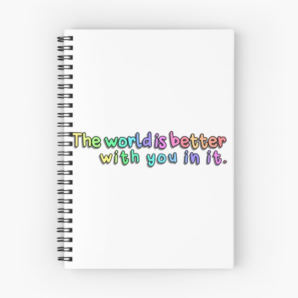 Item preview, The world is better with you in it designed and sold by brynn412.