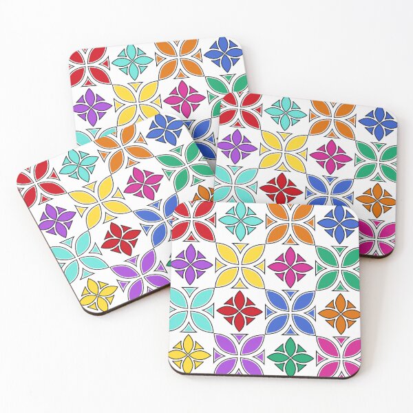 Item preview, Pasifika Nonu 1 Pattern - Rainbow 2 designed and sold by lolomastudio.