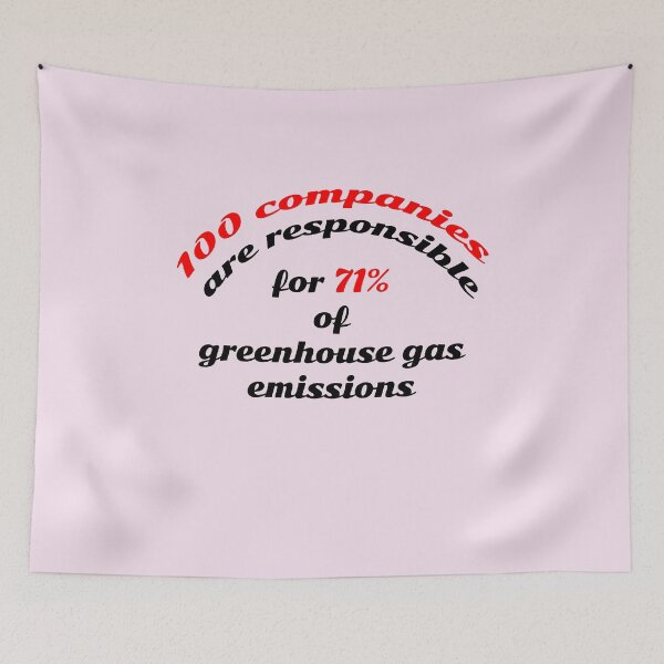 Item preview, 100 companies are responsible for 70% of greenhouse gas emissions designed and sold by bellatierra.