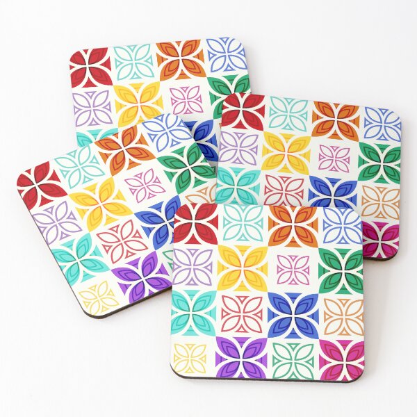 Item preview, Pasifika Nonu 1 Pattern - Rainbow 4 designed and sold by lolomastudio.
