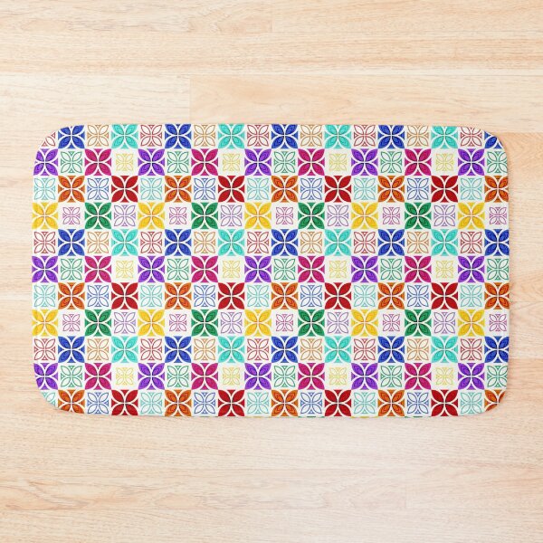 Item preview, Pasifika Nonu 1 Pattern - Rainbow 4 designed and sold by lolomastudio.