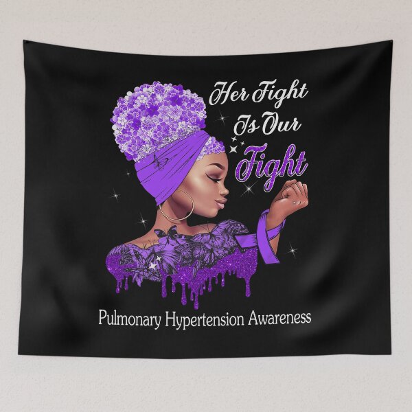 Item preview, Her Fight Is Our Fight Pulmonary Hypertension Awareness designed and sold by Mnrshirley.