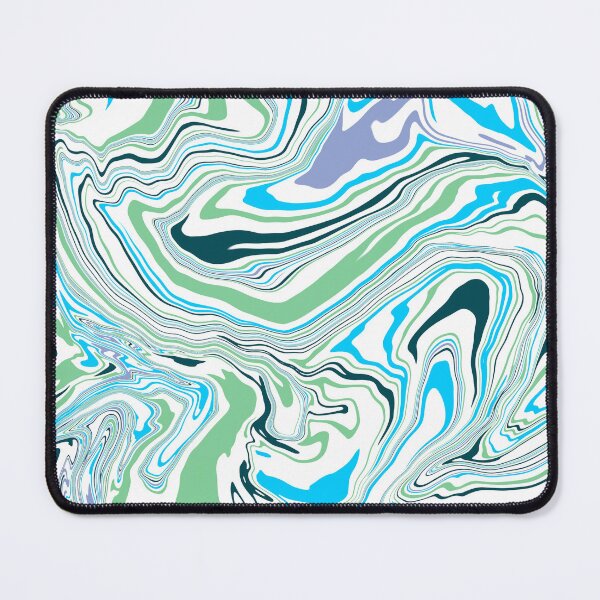 Item preview, peacock swirl marble pattern designed and sold by MGuyerArt.