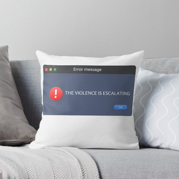 Item preview, Warning The Violence Is Escalating  designed and sold by UrbnImagination.