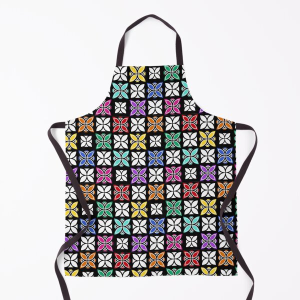 Item preview, Pasifika Nonu 1 Pattern - Rainbow Black 2 designed and sold by lolomastudio.