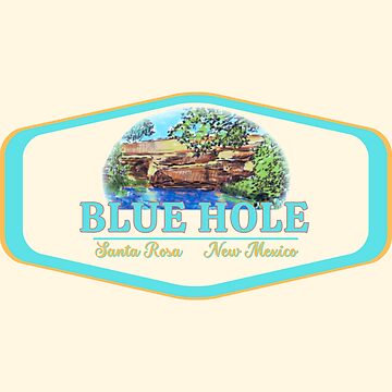 Artwork thumbnail,  Blue Hole Santa Rosa New Mexico by CatsPa