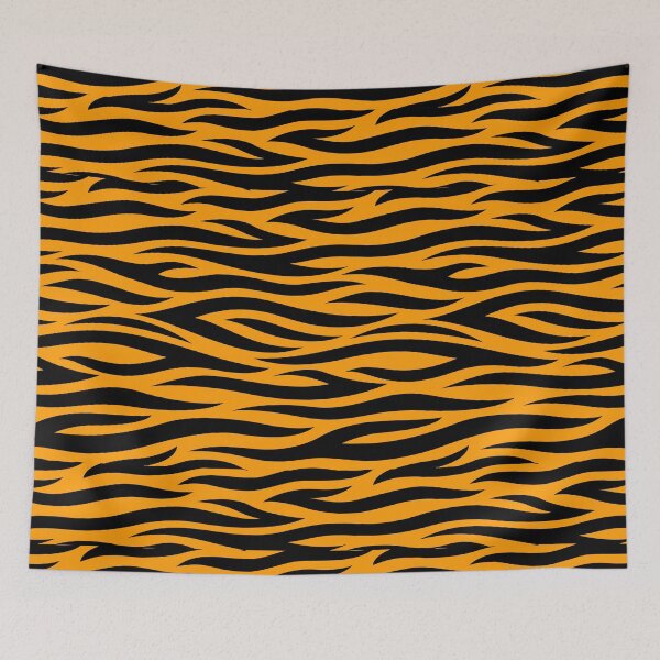 Item preview, Orange & black tiger pattern designed and sold by outlaw70.