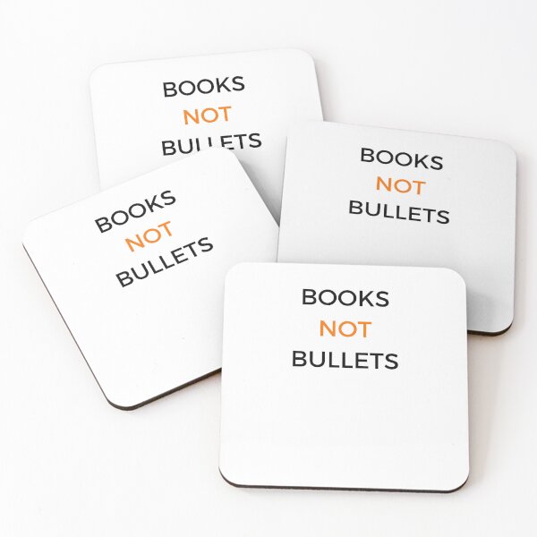 Item preview, Books not bullets designed and sold by UrbnImagination.