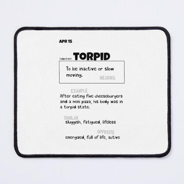 Item preview, April 15 Torpid designed and sold by Square Root of Squid.