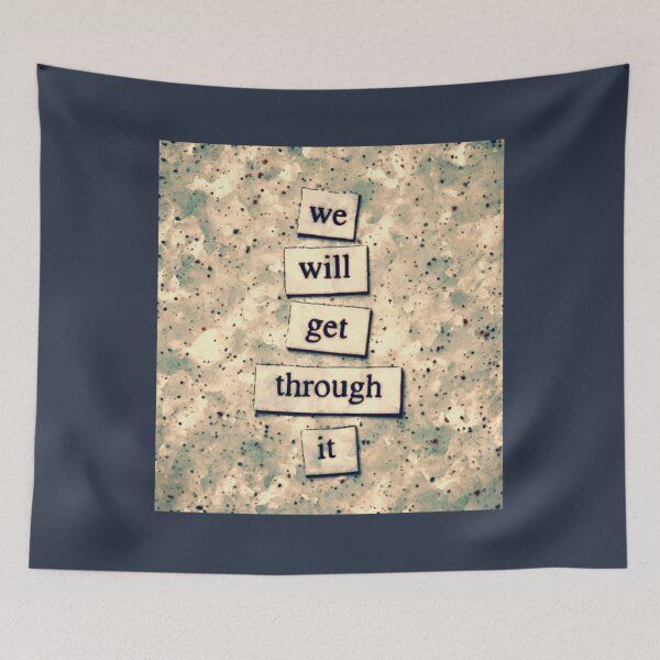 Item preview, we will get through it Motivational Poetry designed and sold by PokilaEwade.