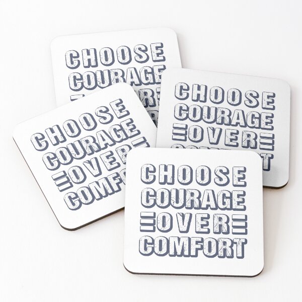 Item preview, Choose courage over comfort designed and sold by MOONINSPIRATION.