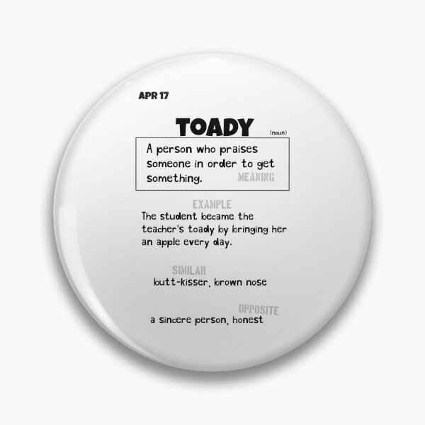 Item preview, April 17 Toady designed and sold by Square Root of Squid.
