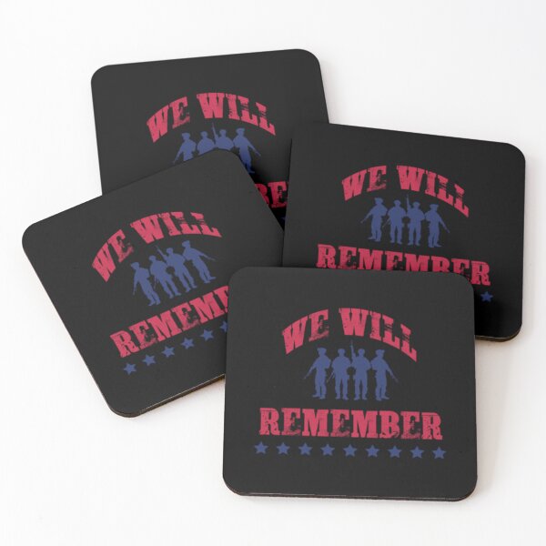 Item preview, We Will Remember Them  USA Memorial Day Remember Our US Veteran Army Troops designed and sold by PokilaEwade.
