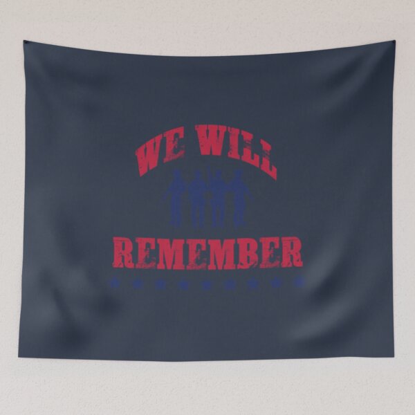 Item preview, We Will Remember Them  USA Memorial Day Remember Our US Veteran Army Troops designed and sold by PokilaEwade.