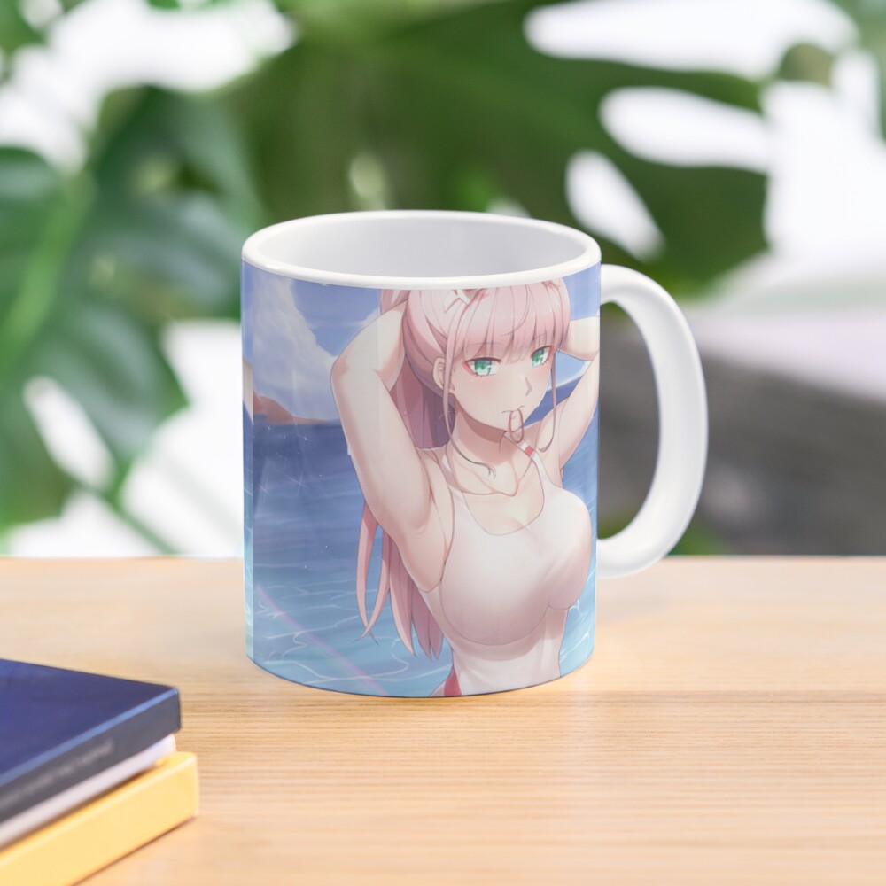 Zero Two Darling In The Franxx Sexy In The Swimsuit Coffee Mug For Sale By Gloemwenzone