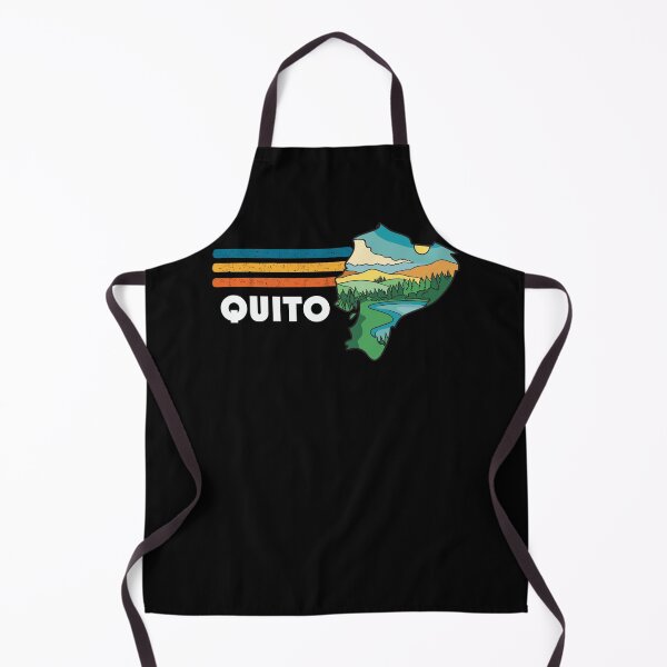 Item preview, Quito Ecuador Vintage Landscape Map designed and sold by MrEddie10.